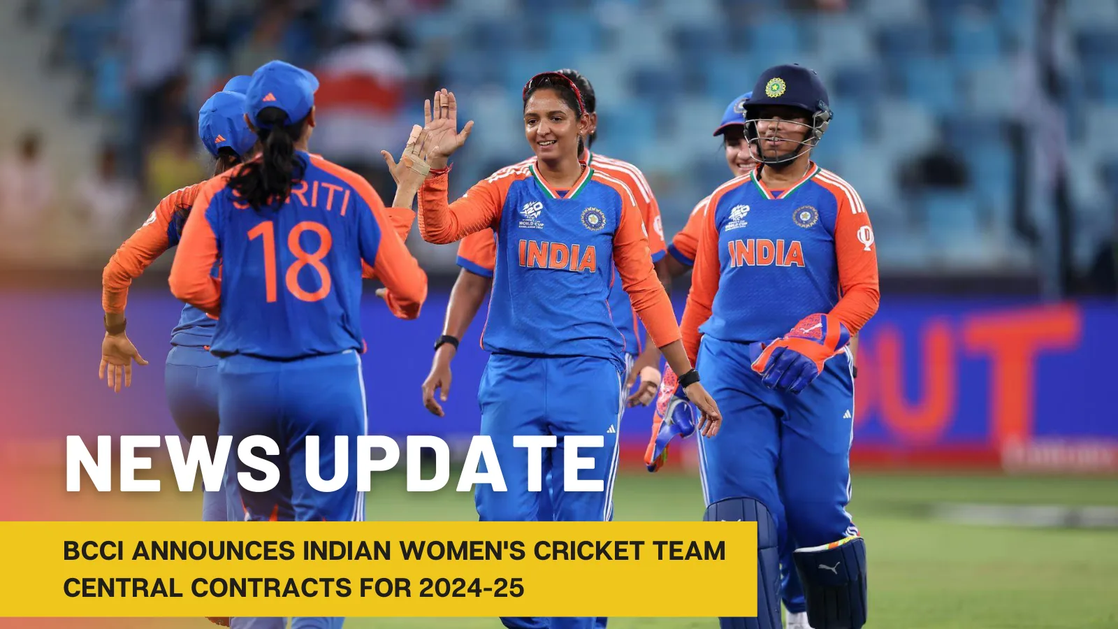 BCCI Announces Indian Women's Cricket Team Central Contracts for 2024-25