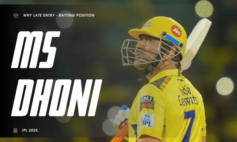 Cricketer questions MS Dhoni’s on batting position in CSK’s loss to RCB in IPL 2025