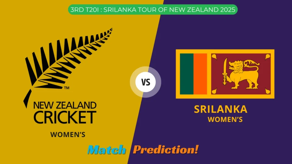 NEWZEALAND Women V/S Srilanka Women 3rd t20i : Srilanka tour of New Zealand 2025; Match analysis, Pitch Report, Weather Report , Fantasy team