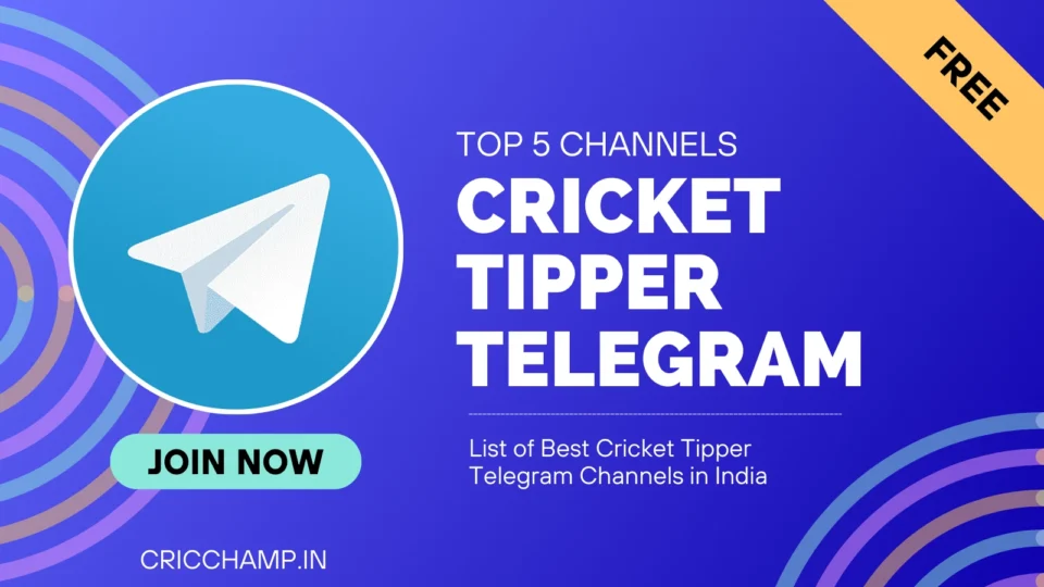 List of Top 5 Cricket Tipper Telegram Channels in India 2025