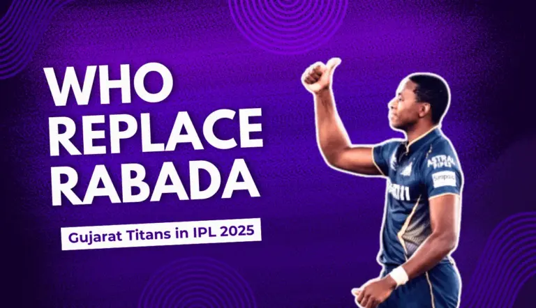 Who Can Replace Kagiso Rabada's - Gujarat Titans in IPL 2025
