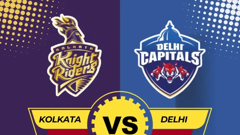 KKR vs DC Head to Head, Dream11 Prediction, Pitch And Who will win Today Match in IPL 2025 ?