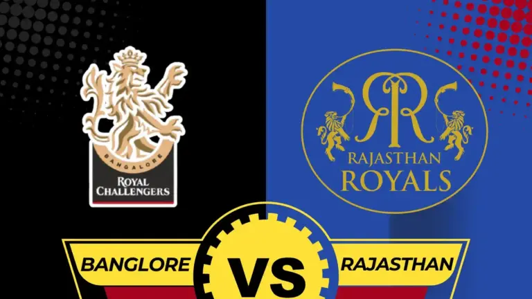 RCB vs RR Prediction, Head to head, Pitch, Playing XI, And Who will win Today Match? – IPL 2025