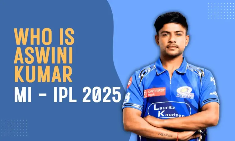 Who is Aswini kumar ? The mumbai Indians hero in IPL 2025