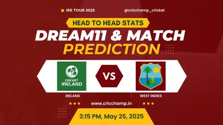 ireland vs west indies 3rd odi toss and match prediction 2025 | head to head | analysis | Pitch report